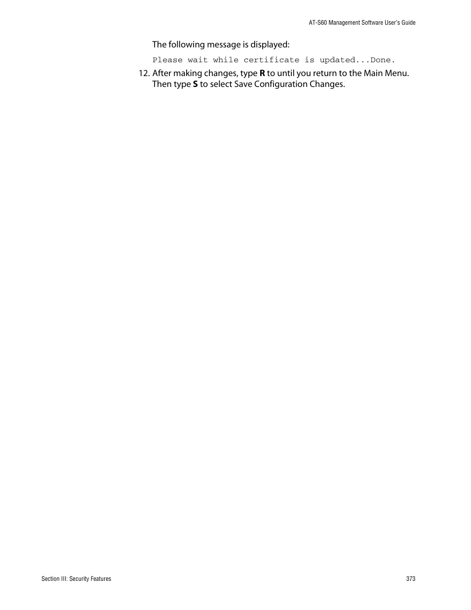 Allied Telesis AT-S60 User Manual | Page 374 / 615