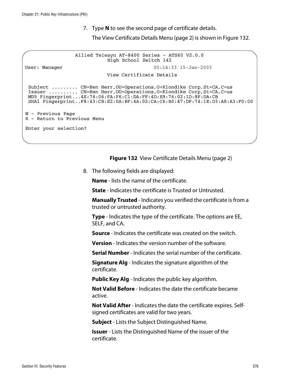 Allied Telesis AT-S60 User Manual | Page 377 / 615