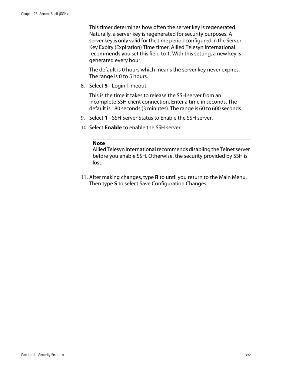 Allied Telesis AT-S60 User Manual | Page 393 / 615