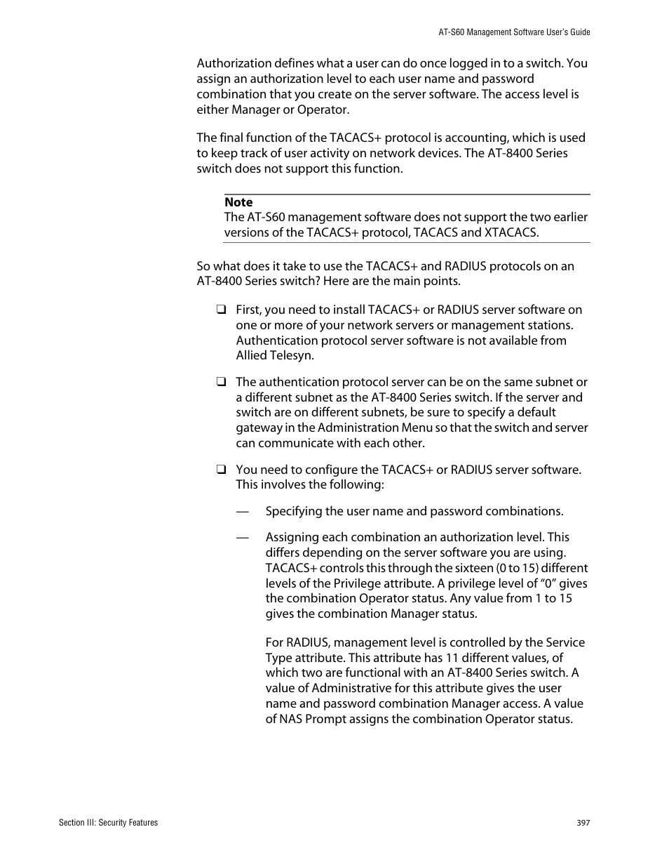 Allied Telesis AT-S60 User Manual | Page 398 / 615