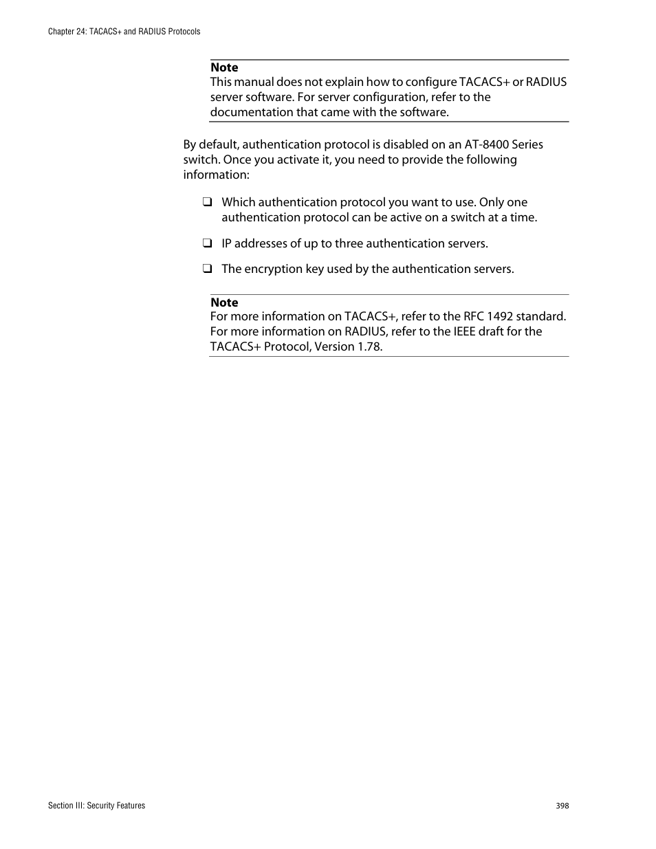 Allied Telesis AT-S60 User Manual | Page 399 / 615