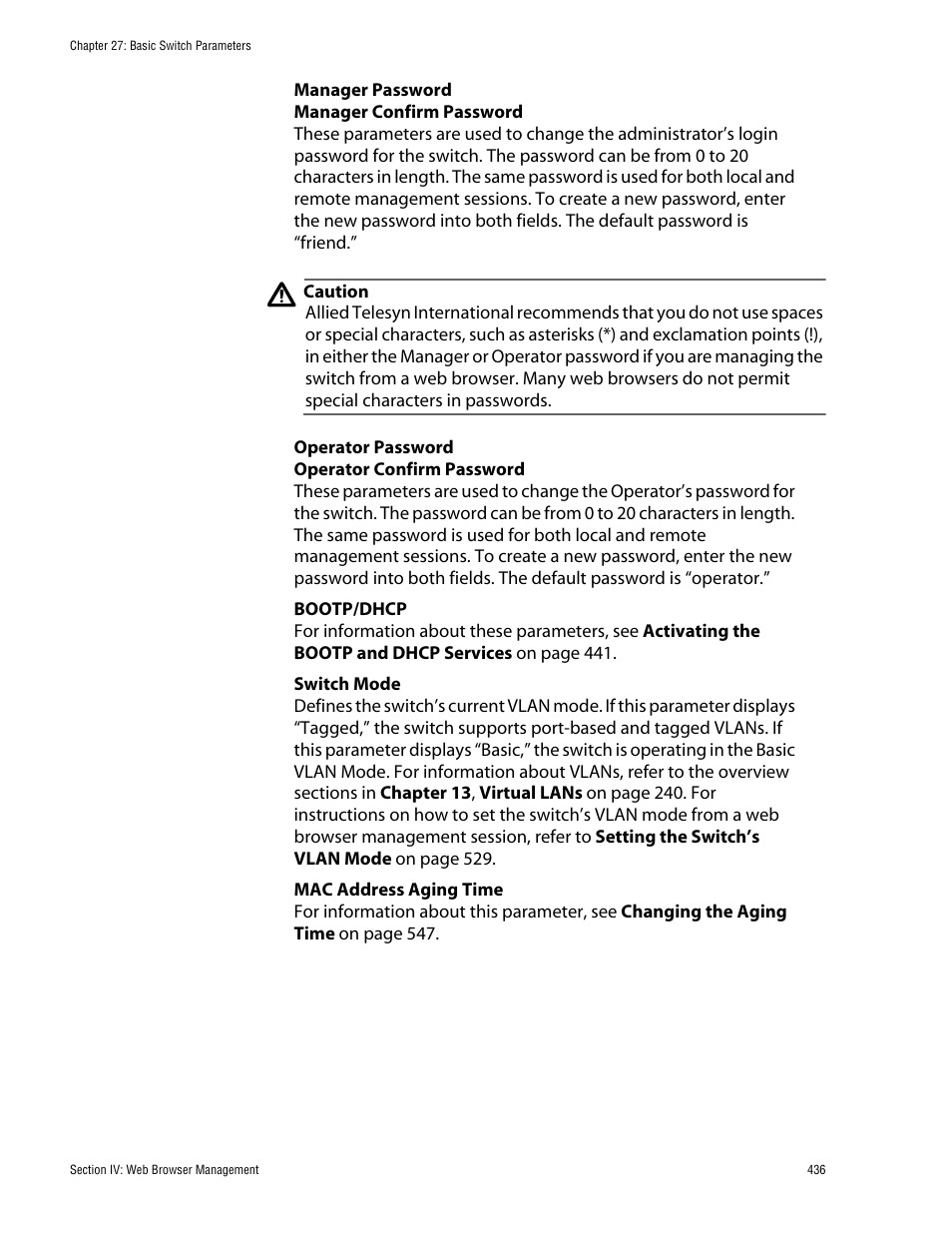 Allied Telesis AT-S60 User Manual | Page 437 / 615