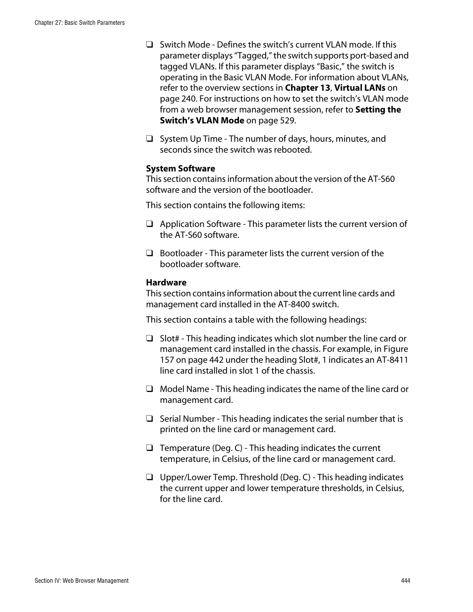 Allied Telesis AT-S60 User Manual | Page 445 / 615