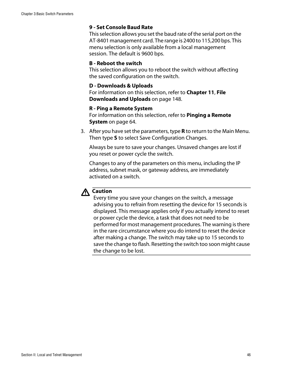 Allied Telesis AT-S60 User Manual | Page 47 / 615