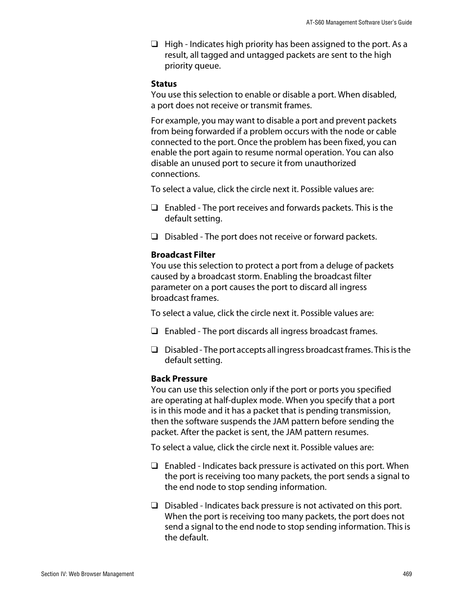 Allied Telesis AT-S60 User Manual | Page 470 / 615