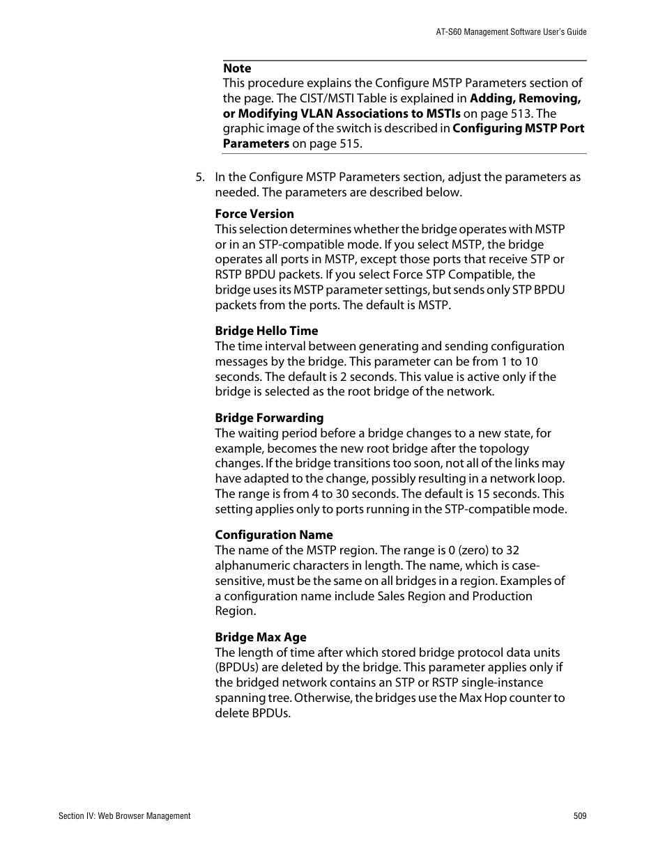 Allied Telesis AT-S60 User Manual | Page 510 / 615