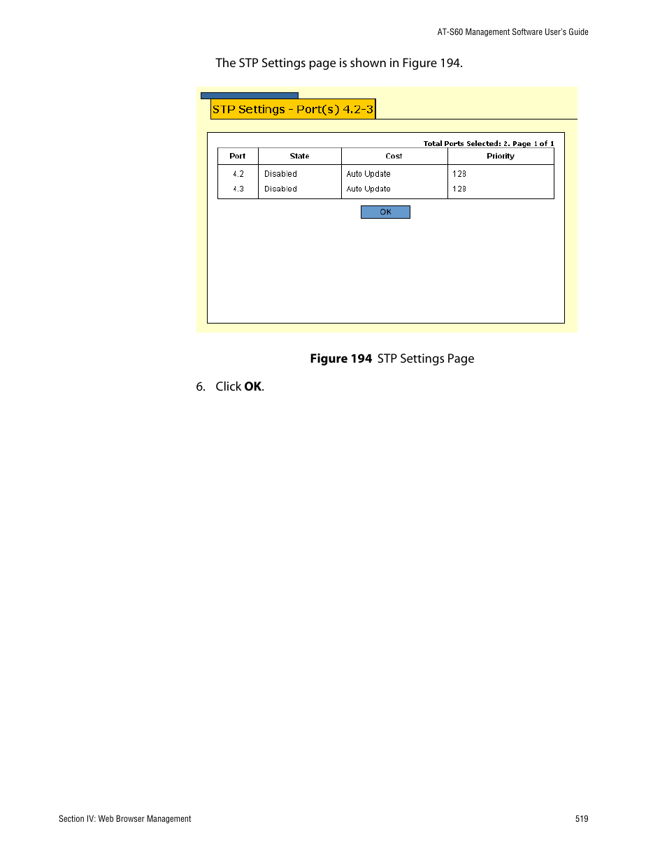 Allied Telesis AT-S60 User Manual | Page 520 / 615
