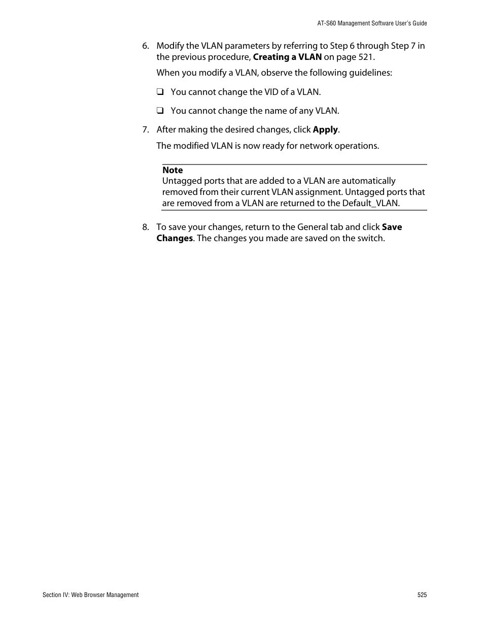Allied Telesis AT-S60 User Manual | Page 526 / 615