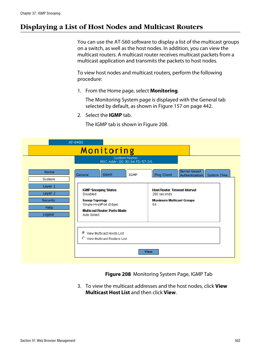 Allied Telesis AT-S60 User Manual | Page 553 / 615