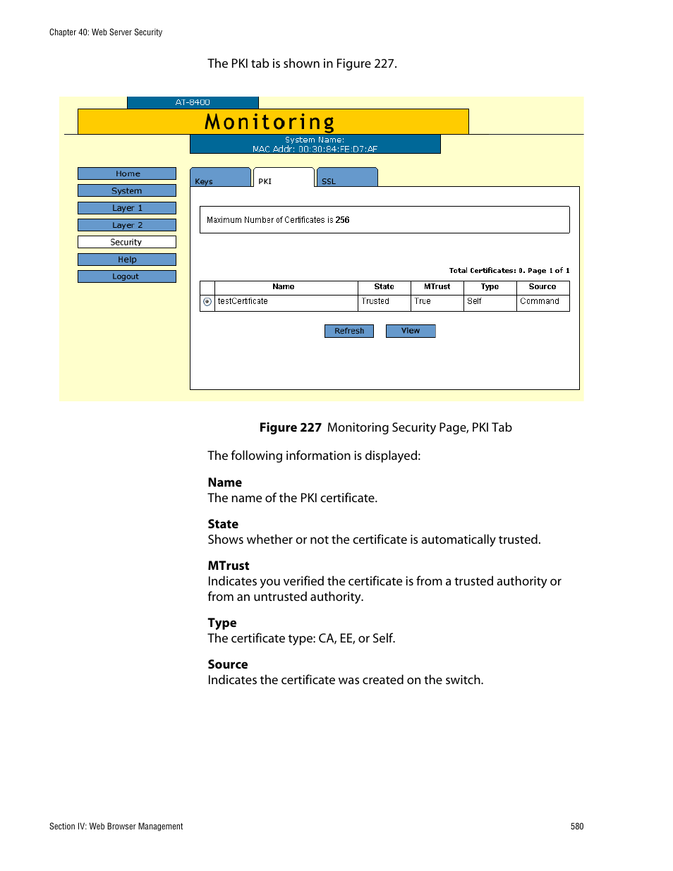 Allied Telesis AT-S60 User Manual | Page 581 / 615