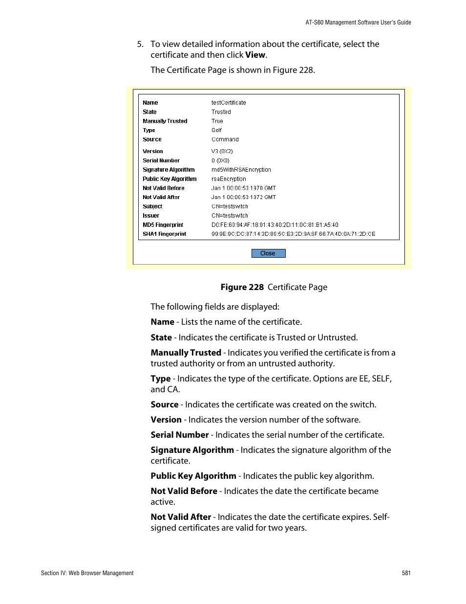 Allied Telesis AT-S60 User Manual | Page 582 / 615