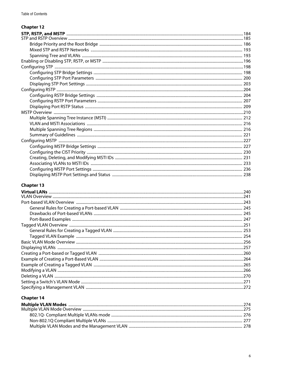 Allied Telesis AT-S60 User Manual | Page 6 / 615