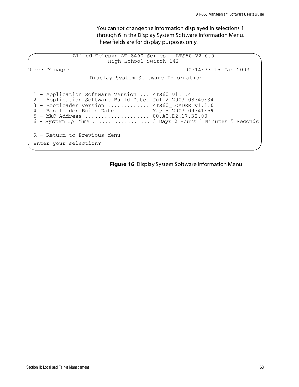 Allied Telesis AT-S60 User Manual | Page 64 / 615