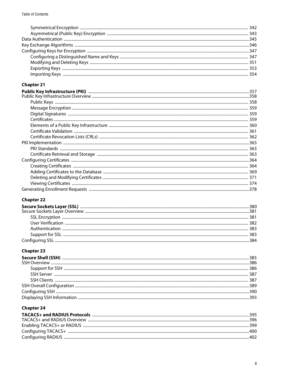 Allied Telesis AT-S60 User Manual | Page 8 / 615