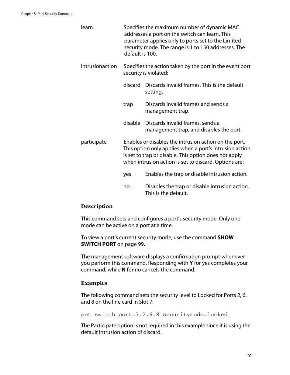 Allied Telesis AT-S60 User Manual | Page 104 / 303