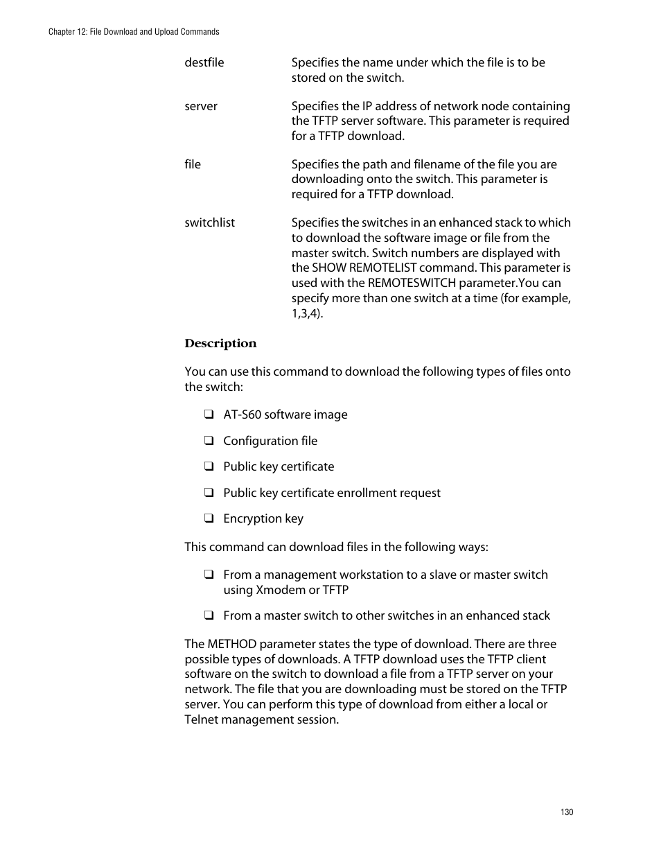 Allied Telesis AT-S60 User Manual | Page 132 / 303