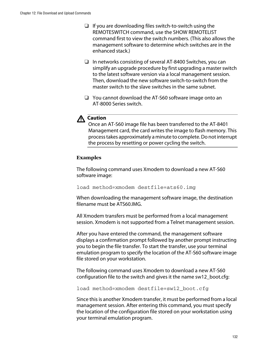 Allied Telesis AT-S60 User Manual | Page 134 / 303