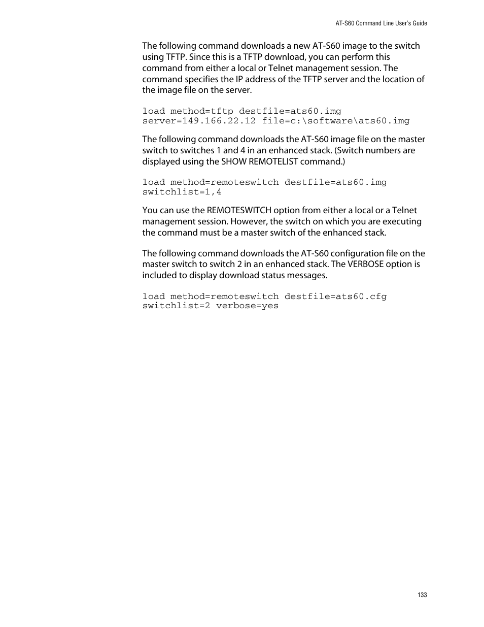 Allied Telesis AT-S60 User Manual | Page 135 / 303