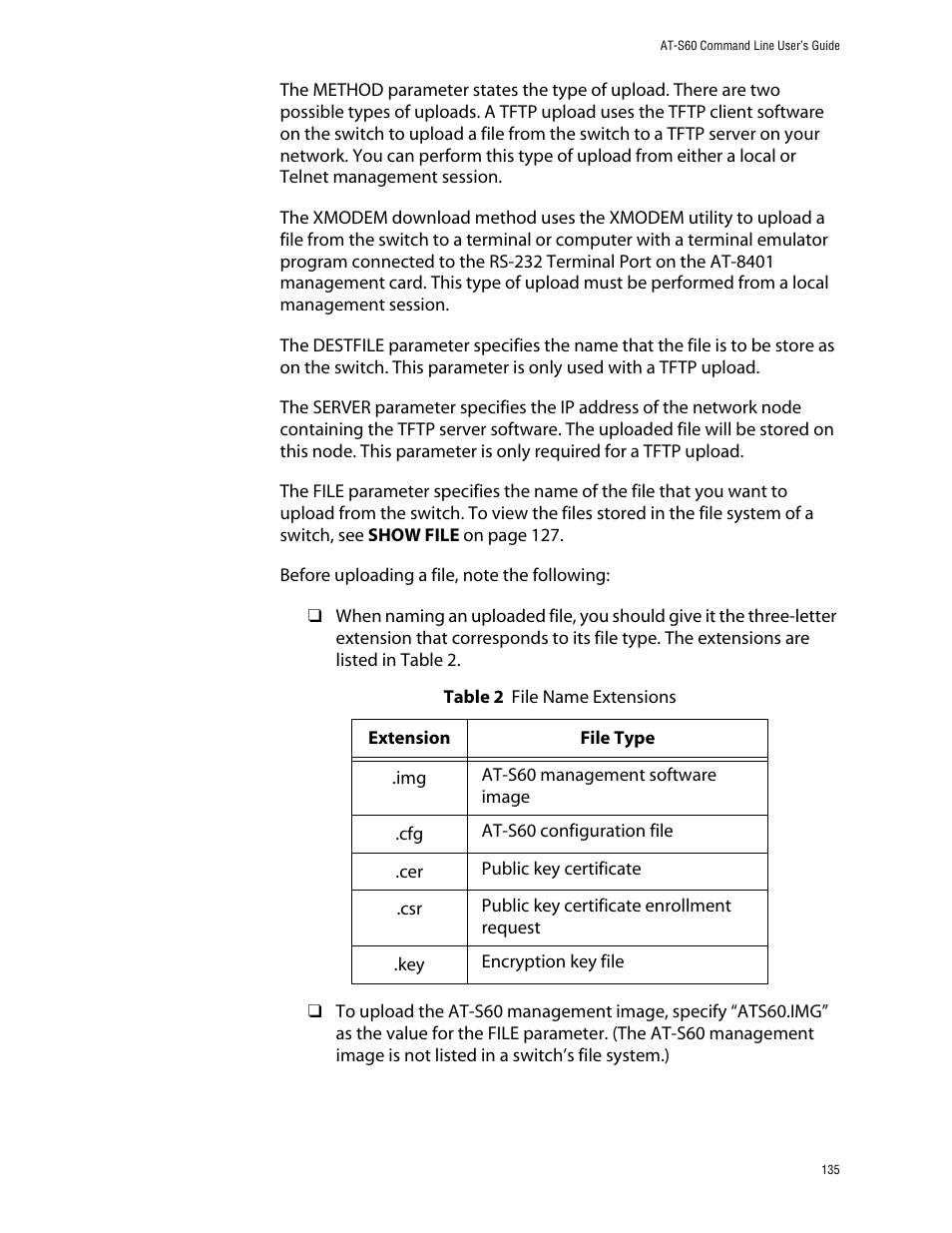 Allied Telesis AT-S60 User Manual | Page 137 / 303