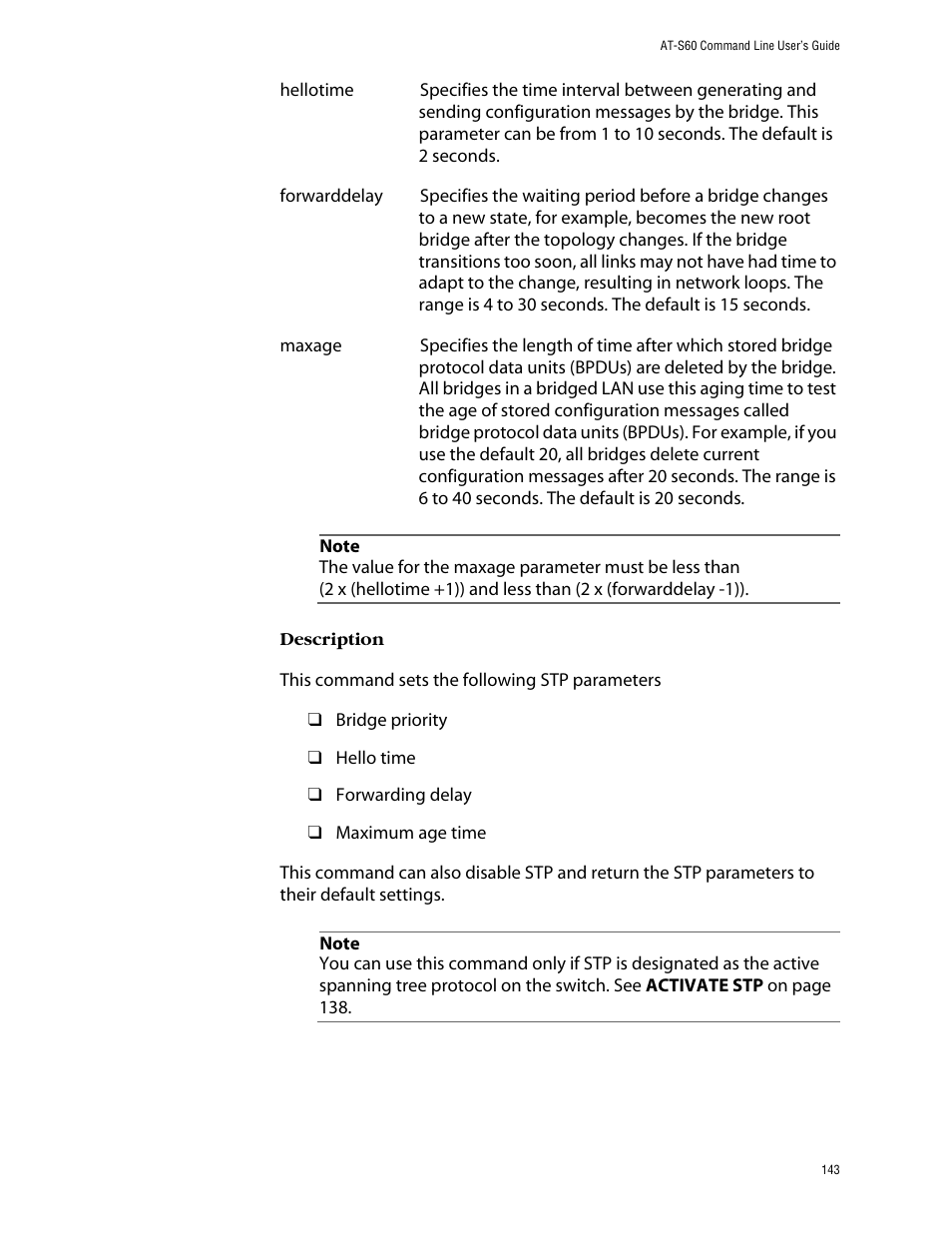 Allied Telesis AT-S60 User Manual | Page 145 / 303