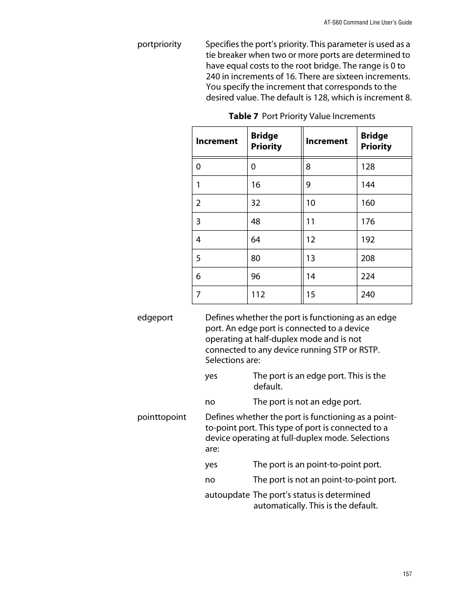 Allied Telesis AT-S60 User Manual | Page 159 / 303