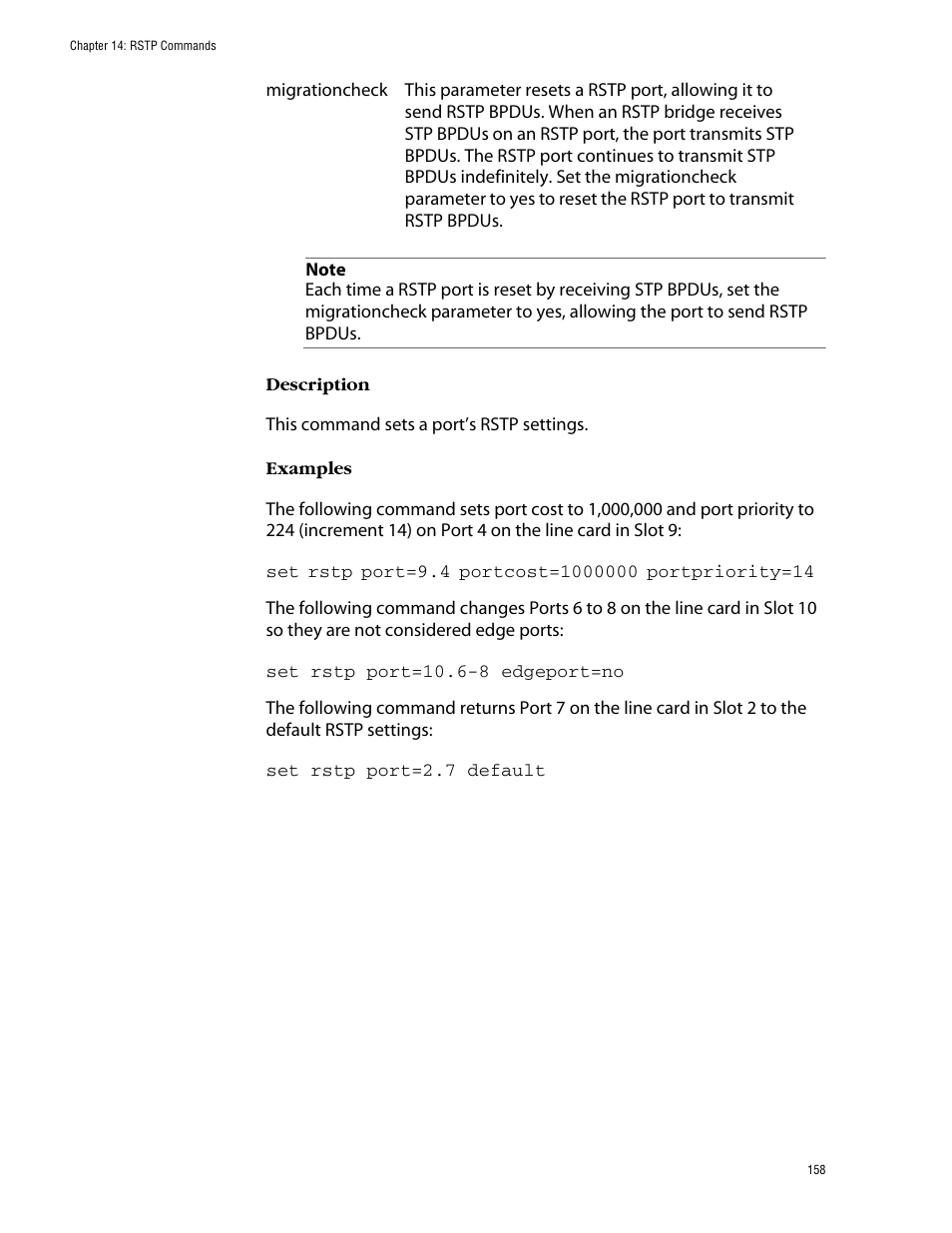 Allied Telesis AT-S60 User Manual | Page 160 / 303