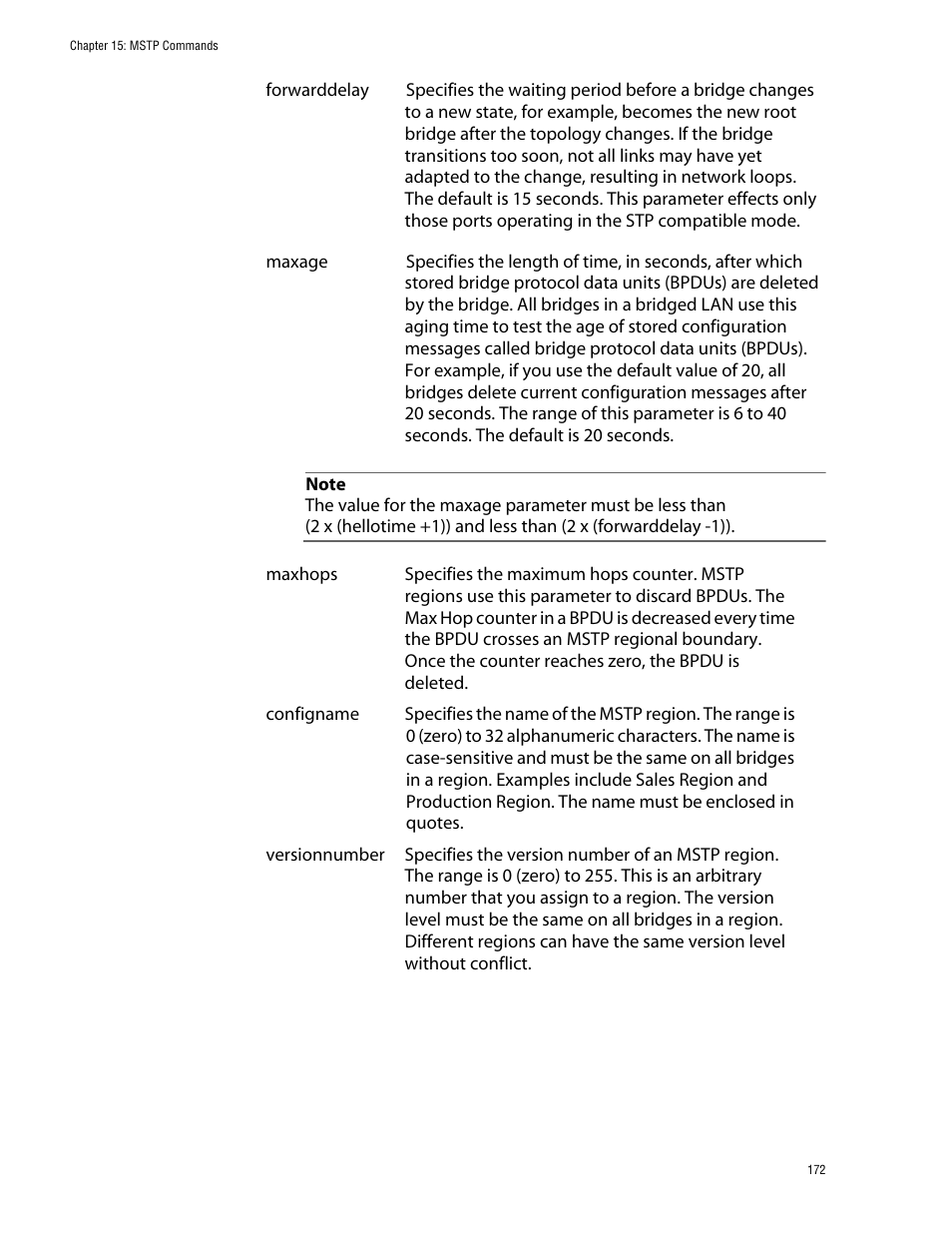 Allied Telesis AT-S60 User Manual | Page 174 / 303