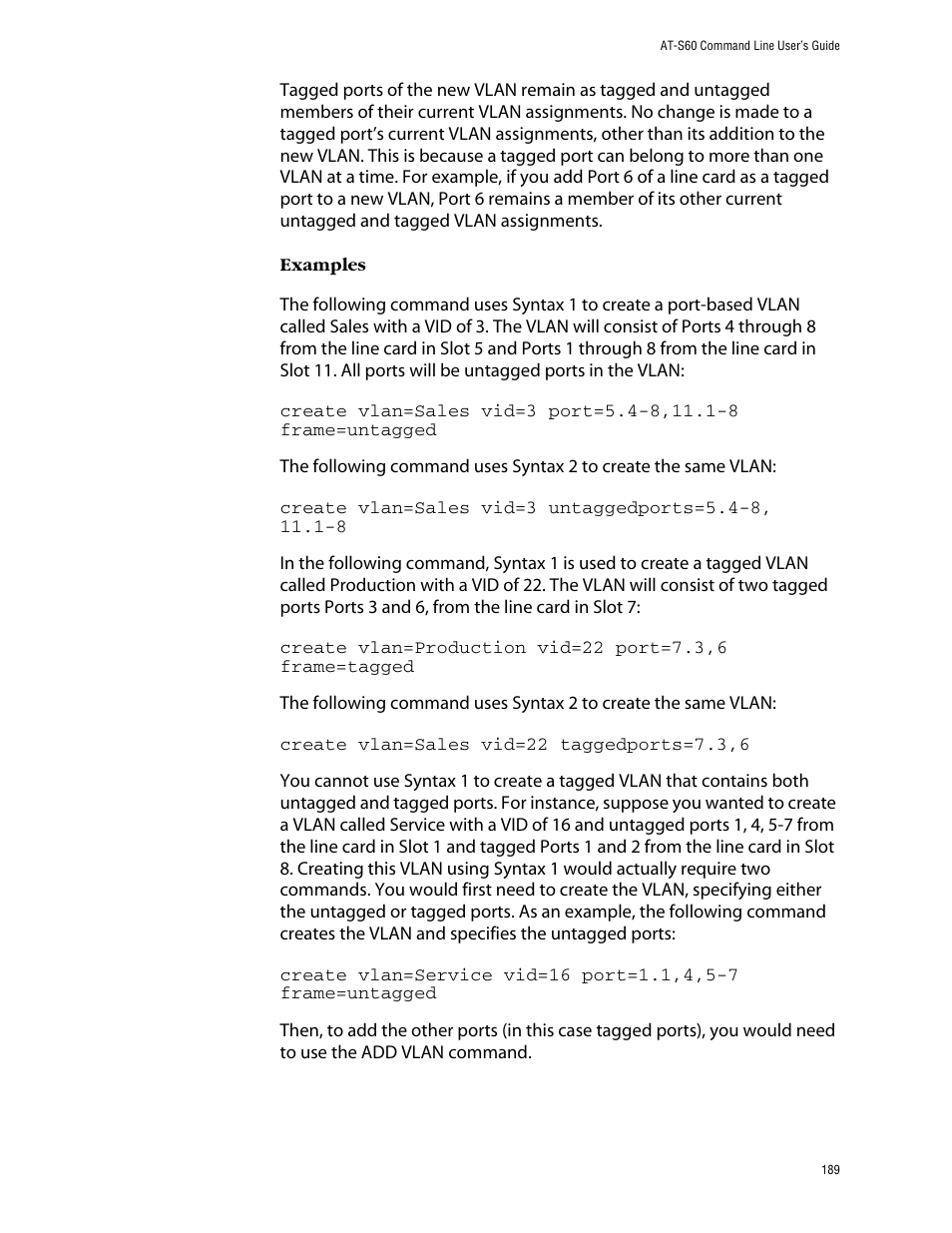 Allied Telesis AT-S60 User Manual | Page 191 / 303