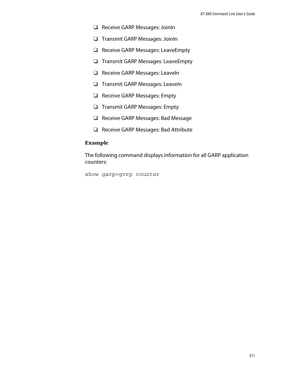 Allied Telesis AT-S60 User Manual | Page 213 / 303