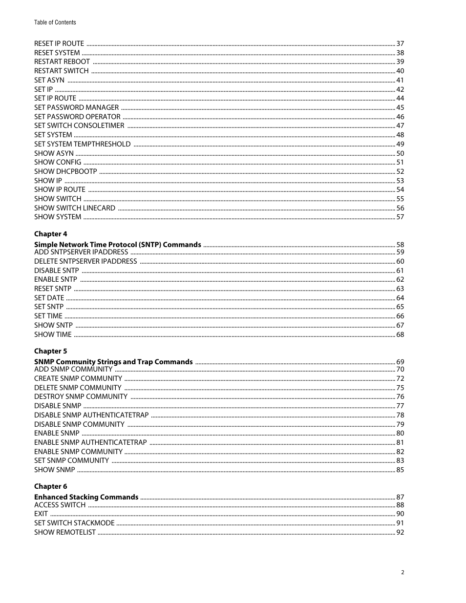 Allied Telesis AT-S60 User Manual | Page 4 / 303