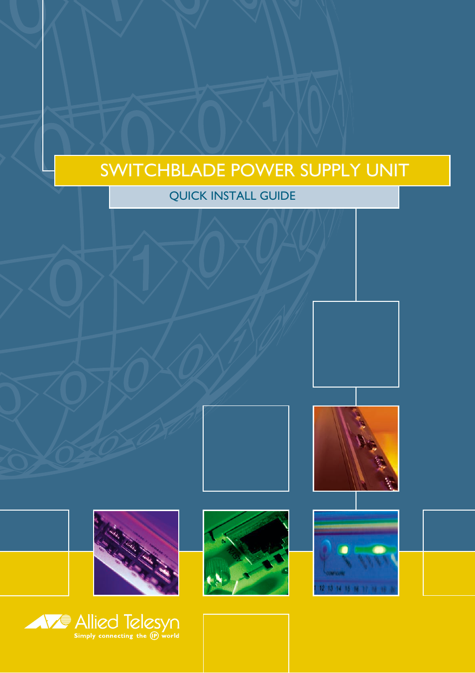 Allied Telesis SWITCHBLADE POWER SUPPLY UNIT User Manual | 10 pages