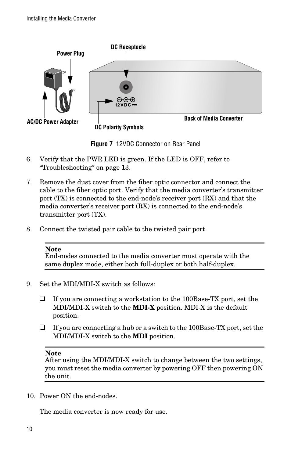 Allied Telesis AT-LMC100ST User Manual | Page 20 / 44