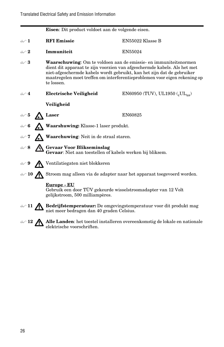 Allied Telesis AT-LMC100ST User Manual | Page 36 / 44