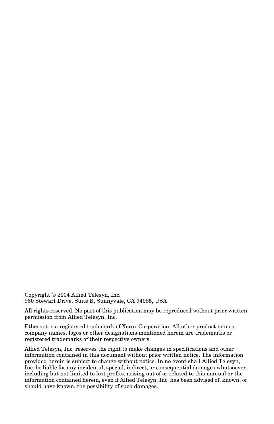 Allied Telesis AT-LMC10ST User Manual | Page 2 / 44