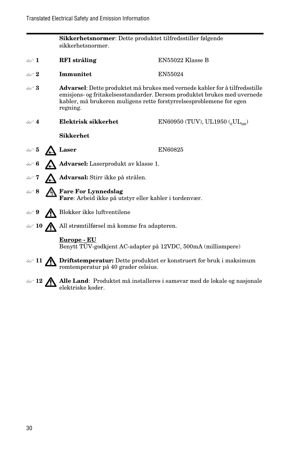 Allied Telesis AT-LMC10ST User Manual | Page 40 / 44
