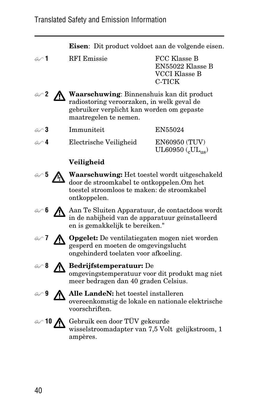 Allied Telesis AT-FS705LE User Manual | Page 52 / 60