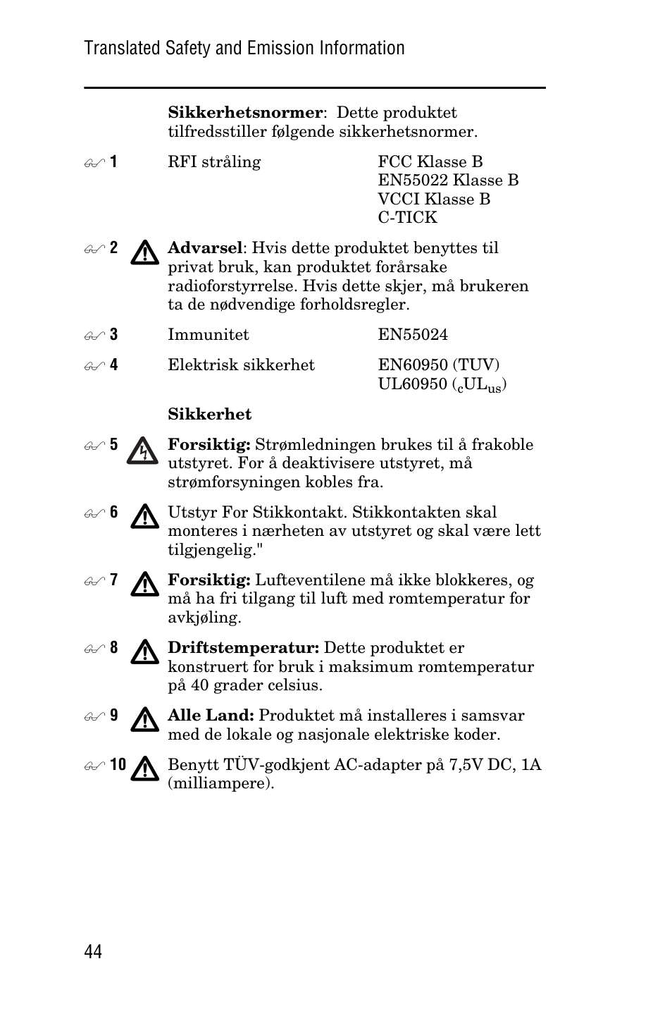 Allied Telesis AT-FS705LE User Manual | Page 56 / 60