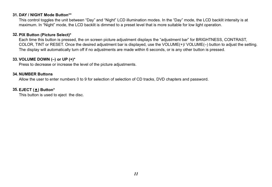 Audiovox Movies2Go 128-8290 User Manual | Page 11 / 28