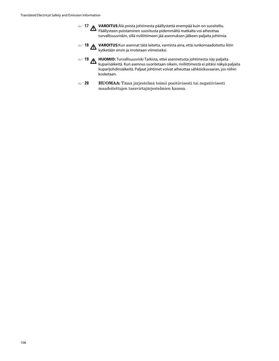 Allied Telesis AT-8088/xx (MT and SC) User Manual | Page 106 / 116