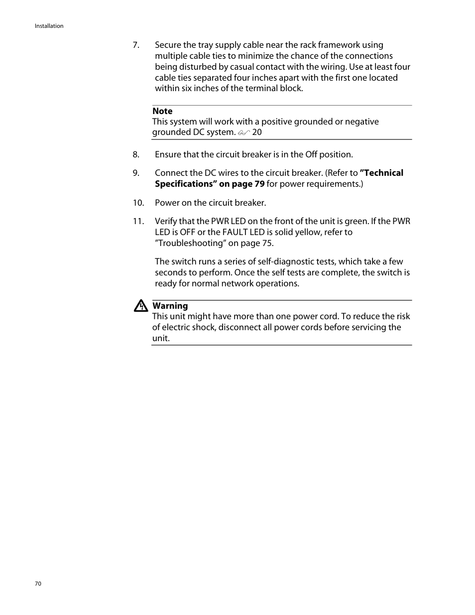 Allied Telesis AT-8088/xx (MT and SC) User Manual | Page 70 / 116