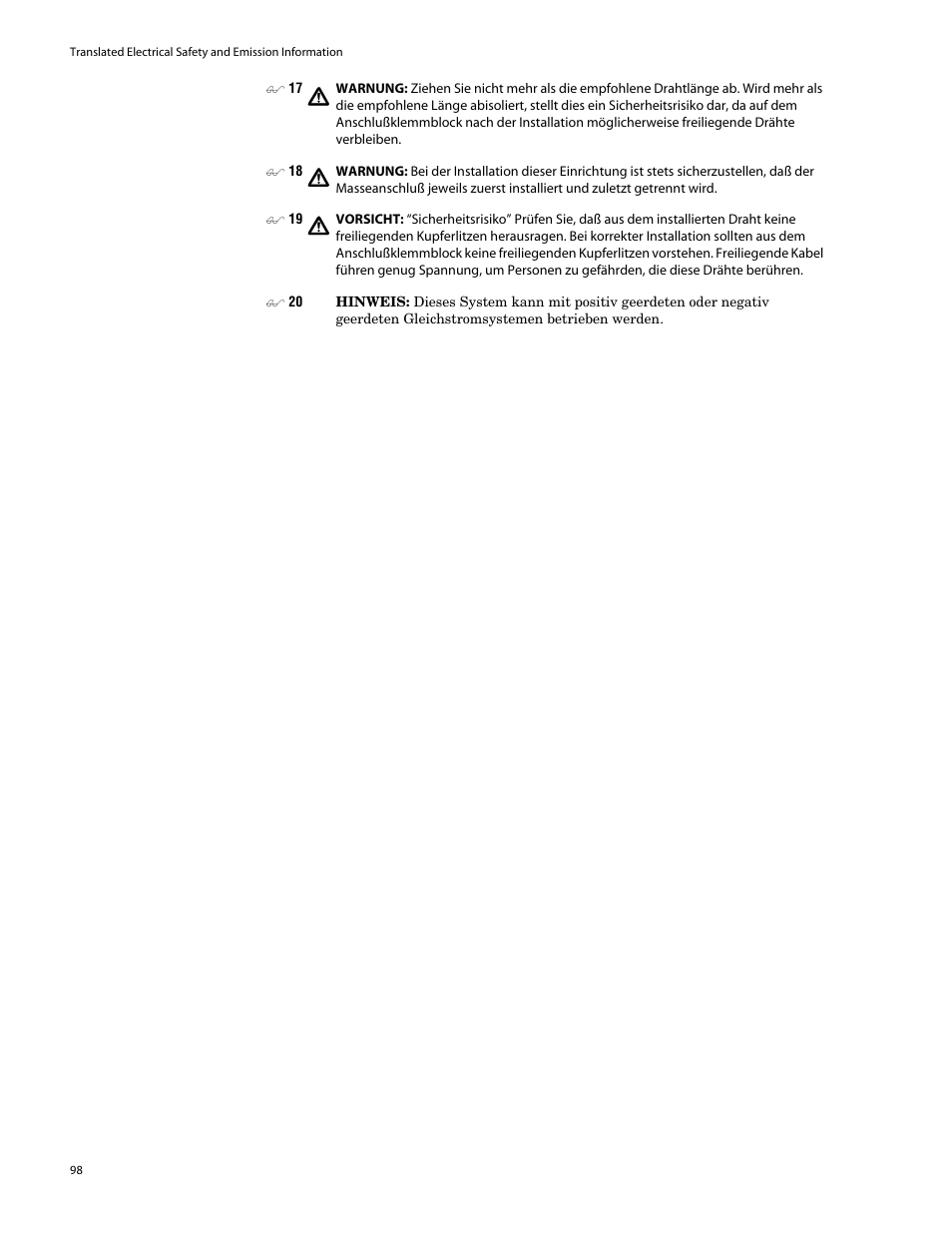 Allied Telesis AT-8088/xx (MT and SC) User Manual | Page 98 / 116