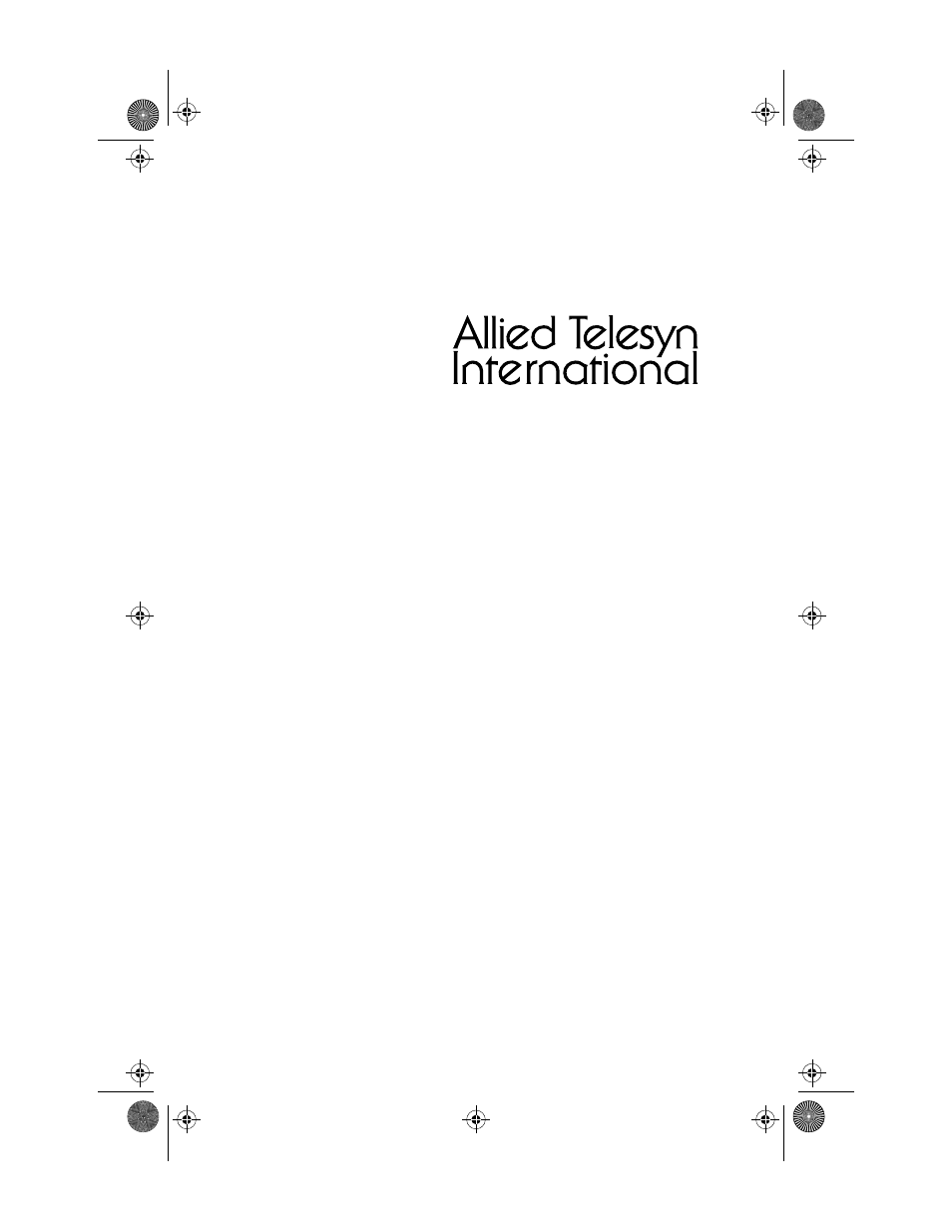 Allied Telesis AT-MR820T User Manual | 66 pages