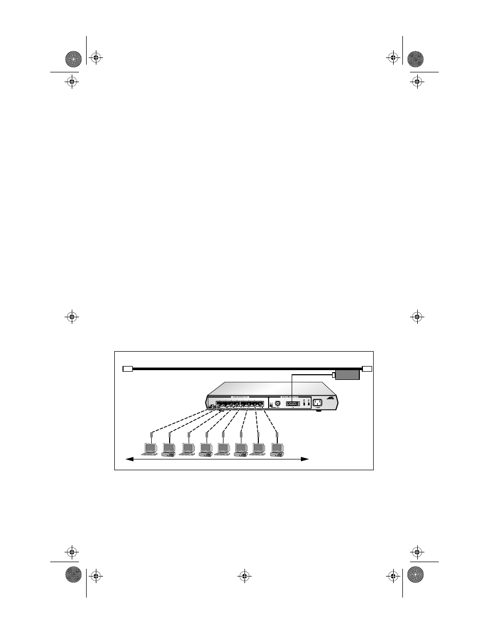 10base5 backbone, Figure17: 10base5 backbone topology | Allied Telesis AT-MR820TR User Manual | Page 50 / 72