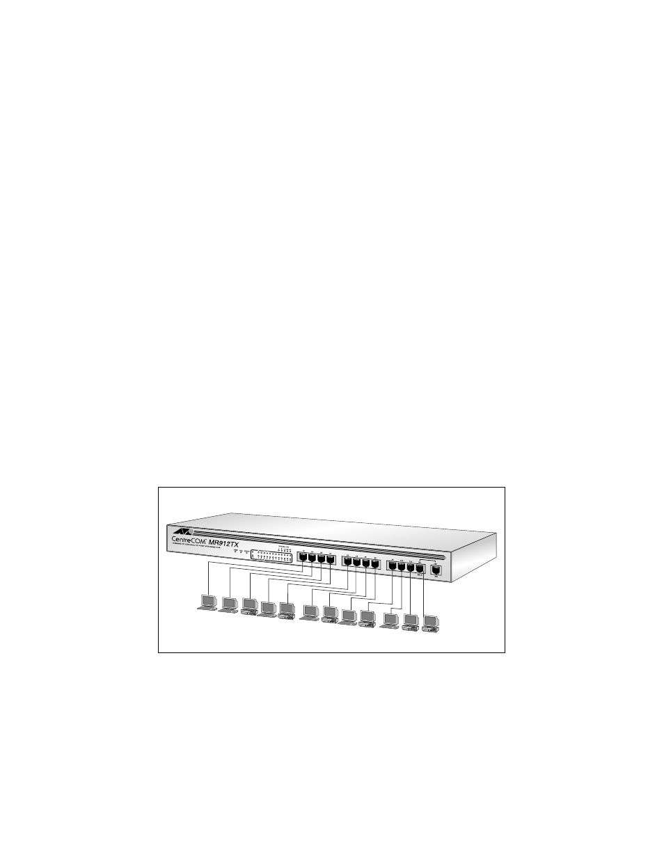 Figure11: standalone configuration, Alternative installations, Standalone installation | Appendix f | Allied Telesis AT-MR912TX User Manual | Page 36 / 68