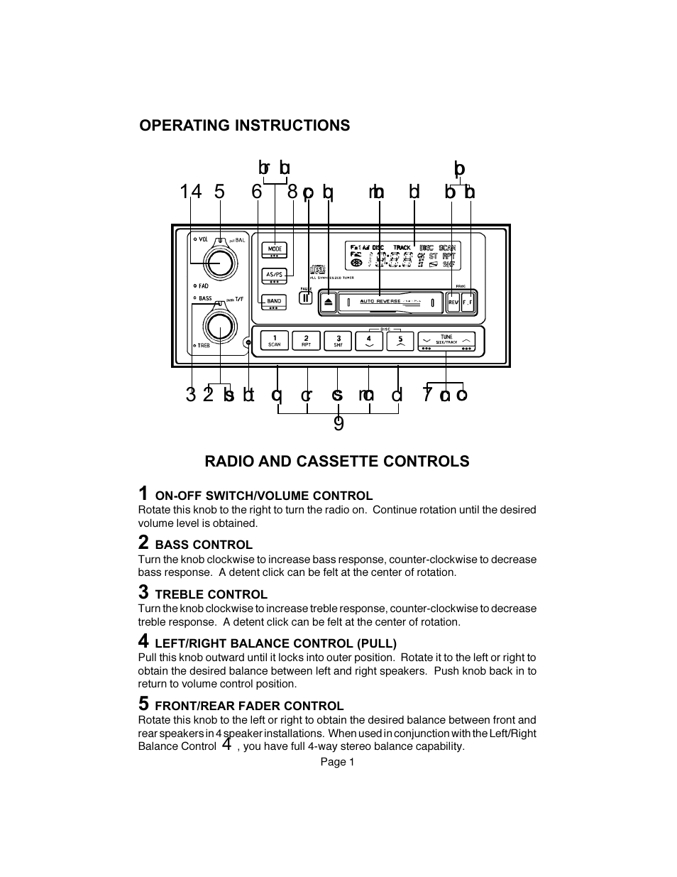 Audiovox CE250 User Manual | Page 2 / 8