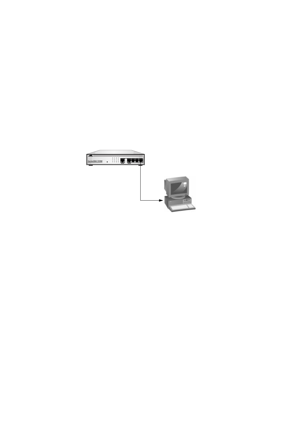 Pc- to-switch installation, Rj45 jack, Installation 10 | Allied Telesis AT-FS704 User Manual | Page 26 / 38