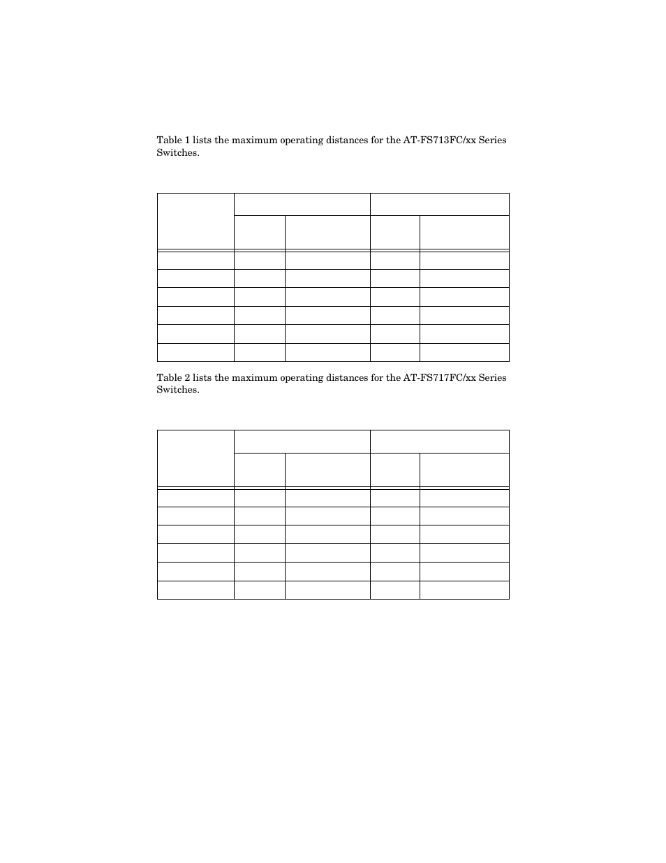 Allied Telesis AT-FS717FC/xx User Manual | Page 13 / 46