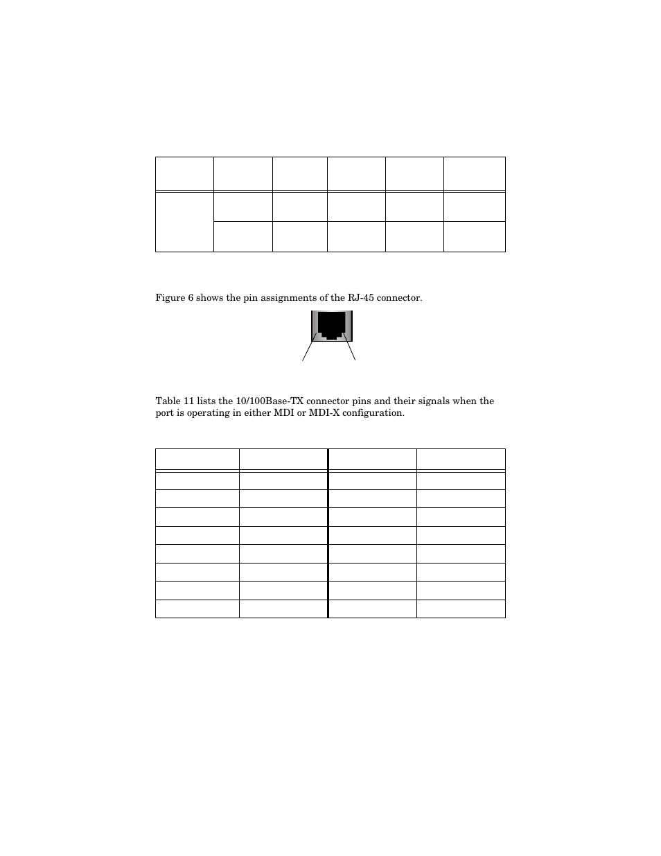 Pinout assignments | Allied Telesis AT-FS717FC/xx User Manual | Page 33 / 46