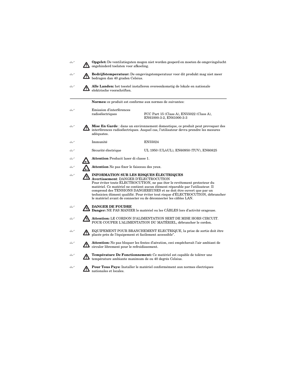 Allied Telesis AT-FS717FC/xx User Manual | Page 39 / 46