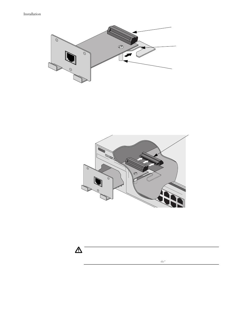 Figure24 connecting the 50-pin plug, Apply power to the unit as follows | Allied Telesis AT-FS724 User Manual | Page 28 / 68